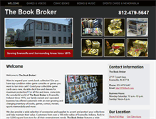 Tablet Screenshot of bookbrokercollectibles.com